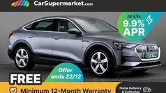 Used 2022 Audi e-tron Sportback SUV | £21,197 (Good price)