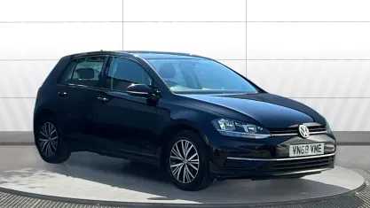 Used VW Golf VII SE 116 HP (85 kW) 2018 Black Hatchback