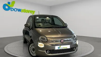 Used Fiat 500 Lounge 69 HP (50 kW) 2018 Grey Hatchback