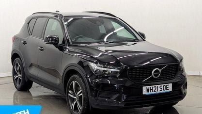 Begagnad Volvo XC40 R-Design 197 HK (144 kW) 2021 Svart SUV