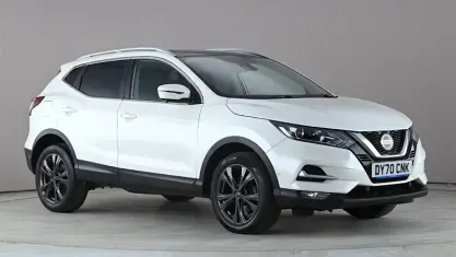 Begagnad Nissan Qashqai N-Connecta 160 HK (117 kW) 2020 Vit SUV