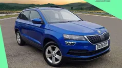 Race blue metallic Used 2019 Skoda Karoq SE SUV | £14,500 (Good price)