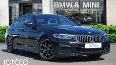 Black Used 2022 BMW 520 M Sport Sedan | £26,250 (Fair price)