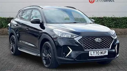 Used Hyundai Tucson N Line 177 HP (130 kW) 2020 Black SUV