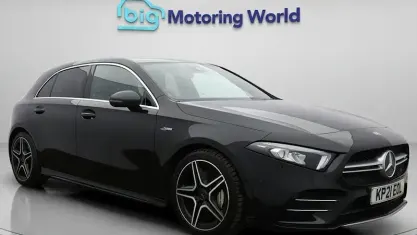 Usado Mercedes A35 AMG Executive 306 HP (225 kW) 2021 Preto Citadino