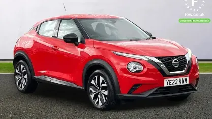 Used Nissan Juke Acenta 114 HP (83 kW) 2022 Red SUV