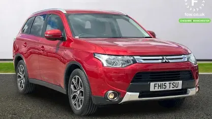 Used Mitsubishi Outlander 150 HP (110 kW) 2015 Red SUV