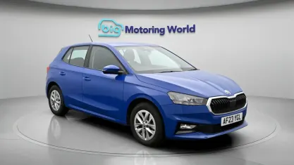 Used Skoda Fabia Comfort 110 HP (80 kW) 2023 Blue Hatchback