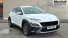 White Used 2021 Hyundai Kona Premium SUV | £17,869 (Fair price)