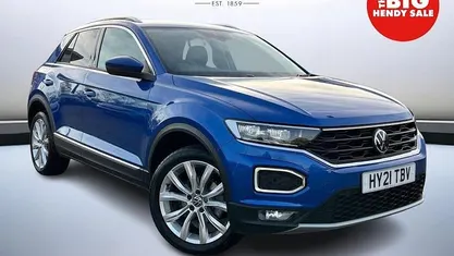 Used 2021 VW T-Roc SEL SUV | £17,999 (Fair price)