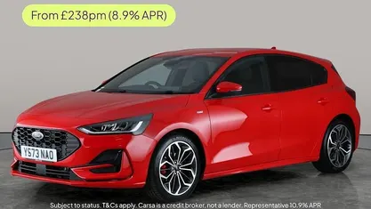 Red Used 2023 Ford Focus ST-Line X Hatchback | £17,400 (Fair price)