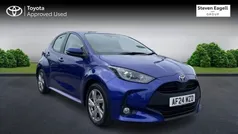 Blue Used 2024 Toyota Yaris Hybrid Hatchback | £18,287 (Fair price)