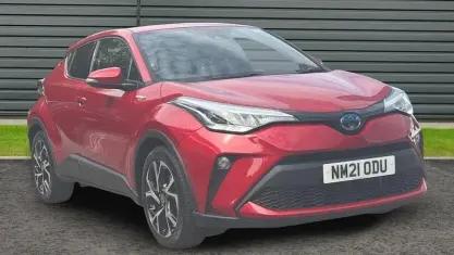 Used Toyota C-HR Design 122 HP (89 kW) 2021 Red SUV