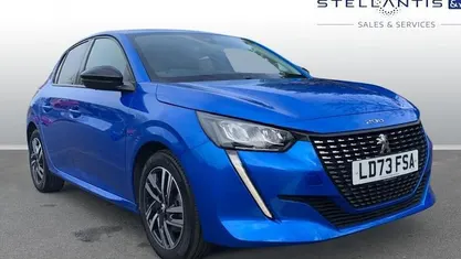 Used Peugeot 208 Allure+ 102 HP (75 kW) 2023 Blue Hatchback