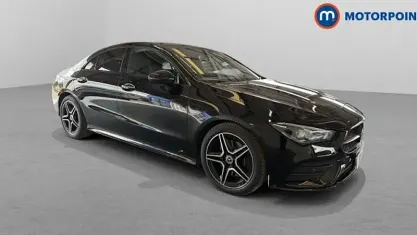 Used Mercedes CLA220 AMG line 190 HP (139 kW) 2023 Black Coupe
