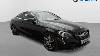 Used Mercedes C300 AMG Line Premium 258 HP (189 kW) 2019 Black Coupe