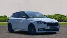 Moon white metallic black magic pearl effect Used 2024 Skoda Fabia Colour Edition Hatchback | £15,995 (Fair price)