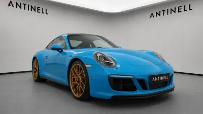 Used Porsche 992 450 HP (330 kW) 2018 Blue Coupe