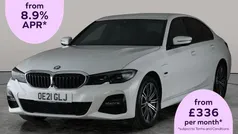 White Used 2021 BMW 330e M Sport Sedan | £22,247 (Fair price)