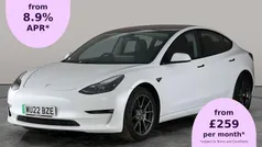 White Used 2022 Tesla Model 3 Long Range AWD Sedan | £16,530 (Fair price)