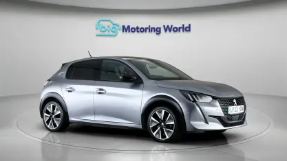 Used Peugeot e-208 GT 100 kW (136 HP) 2022 Grey Hatchback
