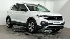 White Used 2023 VW T-Cross Black Edition SUV | £17,195 (Fair price)