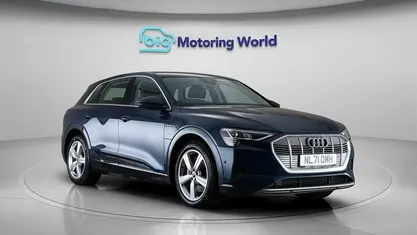 Used Audi e-tron 300 kW (408 HP) 2021 Blue SUV