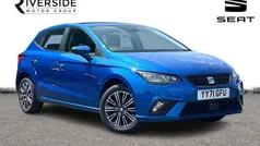 Blue Used 2021 Seat Ibiza SE Technology Hatchback | £11,490 (Fair price)