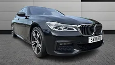 Black Used 2018 BMW 740L M Sport Sedan | £19,995 (Fair price)