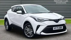 White Used 2021 Toyota C-HR SUV | £20,381 (Fair price)