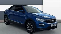 Blue Used 2021 VW T-Roc Cabriolet Active Cabriolet | £22,897 (Fair price)