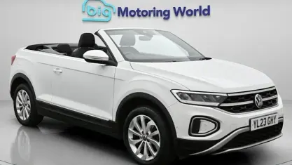 Used VW T-Roc Cabriolet Style 110 HP (80 kW) 2023 White Cabriolet