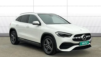 Used Mercedes GLA220 AMG Line Premium Plus 190 HP (139 kW) 2021 White SUV