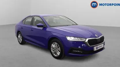 Begagnad Skoda Octavia SE Technology 116 HK (85 kW) 2021 Blå Halvkombi