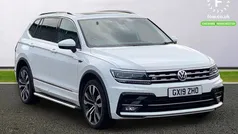 White Used 2018 VW Tiguan Allspace R-line SUV | £21,099 (Fair price)