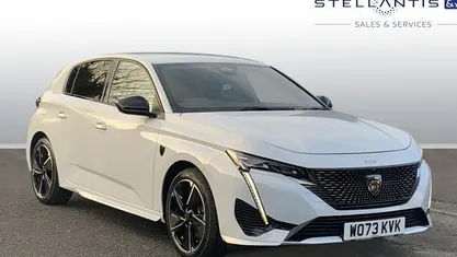 White Used 2023 Peugeot e-308 Hatchback | £17,943 (Fair price)