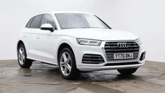 White Used 2020 Audi Q5 S-Line SUV | £26,000 (Good price)