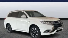 White Used 2016 Mitsubishi Outlander P-HEV SUV | £11,750 (Fair price)