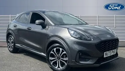 Begagnad Ford Puma ST-Line 125 HK (91 kW) 2023 Grå SUV