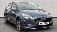 Blue Used 2022 Ford Fiesta Titanium X Hatchback | £13,995 (Fair price)