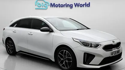 Used Kia ProCeed GT-Line 136 HP (100 kW) 2020 White Estate