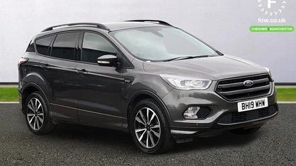 Usado Ford Kuga ST-Line 150 CV (110 kW) 2019 Gris SUV