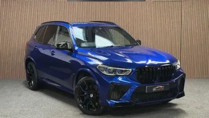 Begagnad BMW X5 M Competition Edition 625 HK (459 kW) 2022 Blå SUV