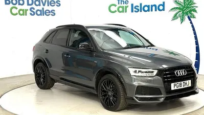 Used Audi Q3 Black Edition 150 HP (110 kW) 2018 Grey SUV