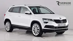 White Used 2018 Skoda Karoq SUV | £15,390 (Fair price)