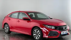 Red Used 2017 Honda Civic SE Hatchback | £10,650 (Good price)
