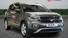 Grey Used 2021 VW T-Cross SEL SUV | £16,150 (Fair price)