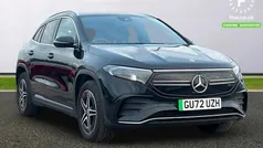 Black Used 2022 Mercedes EQA250+ AMG line SUV | £21,999 (Fair price)