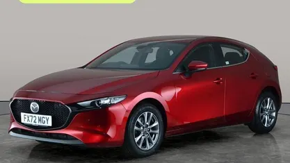 Used Mazda 3 186 HP (136 kW) 2022 Red Hatchback