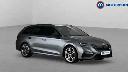 Used Skoda Octavia vRS 245 HP (180 kW) 2024 Grey Estate